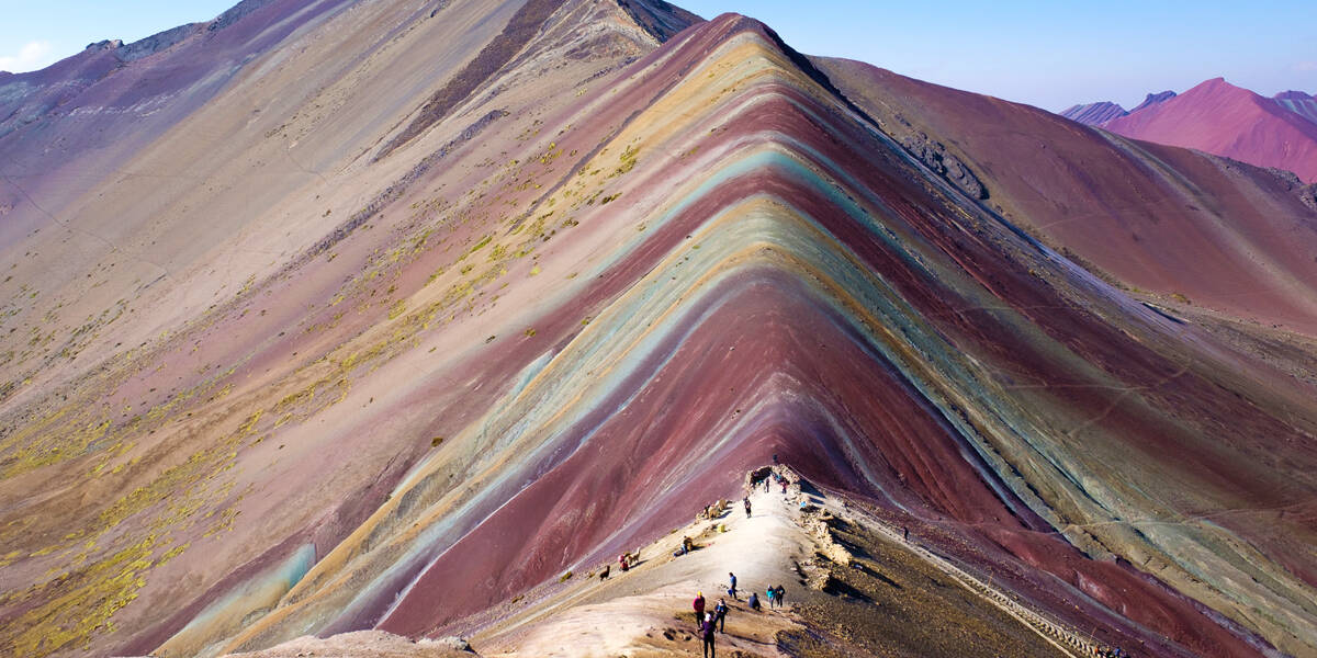 la montaña de 7 colores