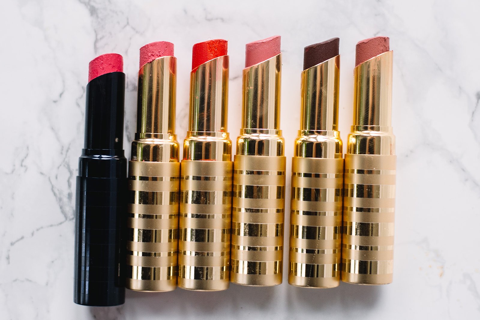 Beautycounter lipsticks without the Beautycounter Never List ingredients 