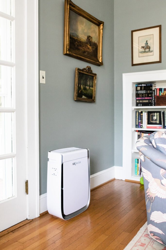 AirDoctor Purifier in living room