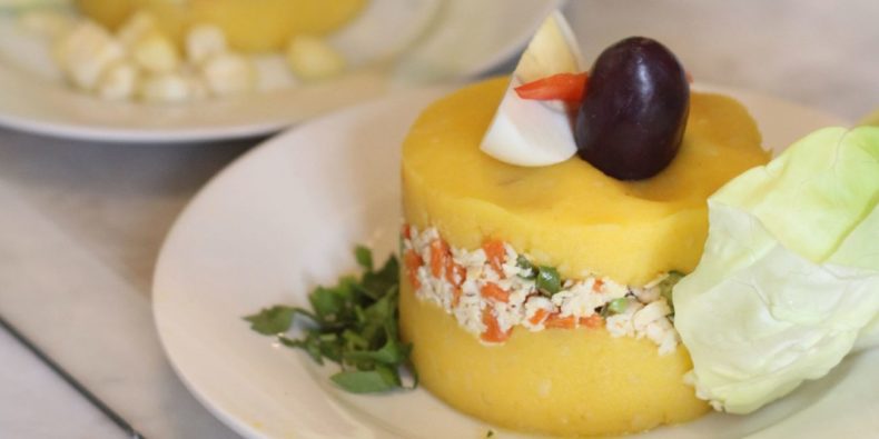 causa limeña - pratos típicos do Peru