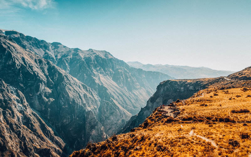 Colca Canyon second deepest canyon in the world arequipa