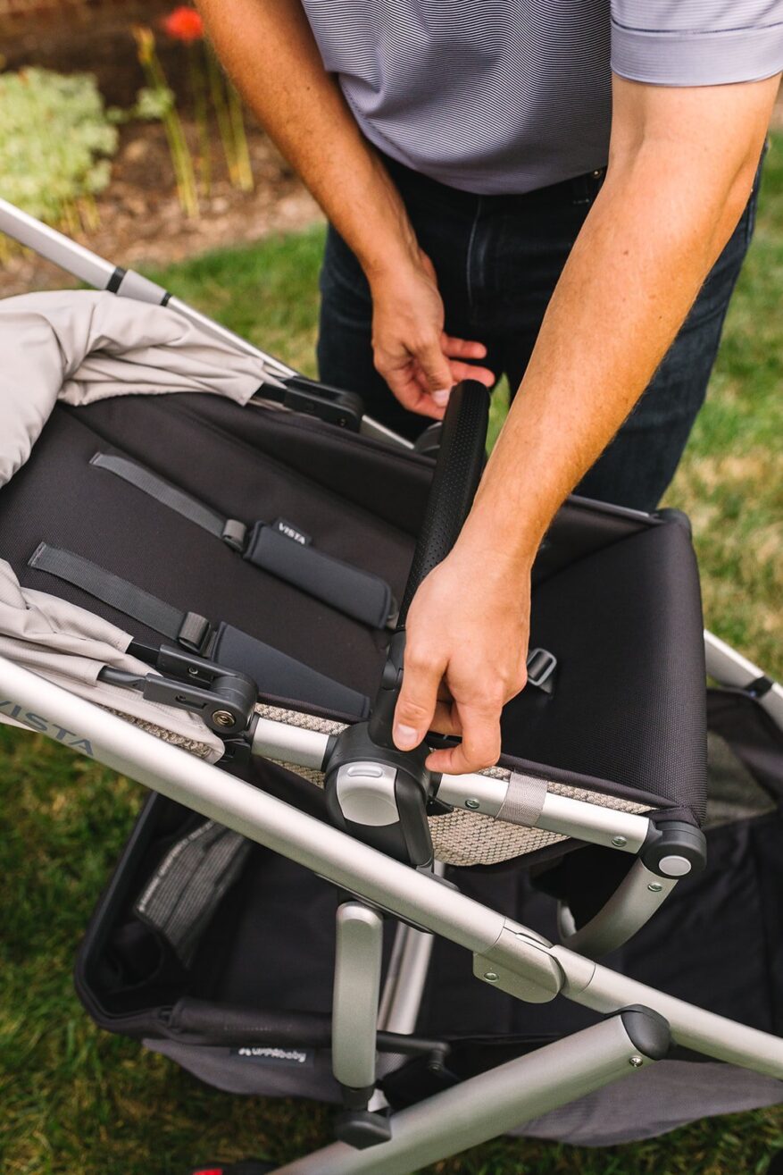 Uppababy Vista Stroller adjustments