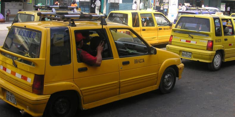 taxi no peru - aeroporto de lima